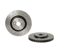 2x Disque de frein ventilé de l'intérieur 09.B805.11 BREMBO pour MERCEDES-BENZ