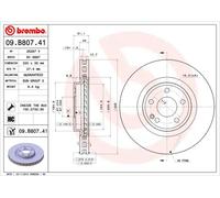 BREMBO - Disque de frein vernis 09.B807.41 (Vendu à l'unité) - Réf. 1393149