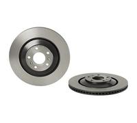 Brembo – Disque de frein 09C13711 arrière, ventilé, haute teneur en carbone, 1 pièce