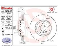 Disque de frein BREMBO 09C40413 arrière, ventilé, à haute teneur en carbone, 1 pièce