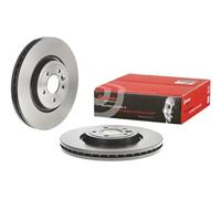 2x Disque de frein ventilé de l'intérieur 09.D063.11 BREMBO pour JAGUAR XE XF II