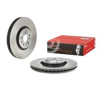 2x Disque de frein ventilé de l'intérieur 09.D064.11 BREMBO pour JAGUAR XE XF II