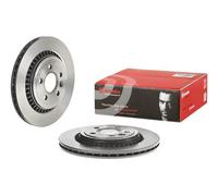2x Disque de frein ventilé de l'intérieur 09.D393.11 BREMBO pour VOLVO V60 I
