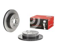 2x Disque de frein ventilé de l'intérieur 09.E098.11 BREMBO pour SUBARU FORESTER