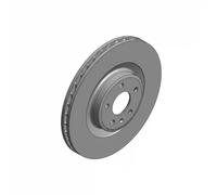 Zimmermann Disque de frein 100.3332.20 Coat Z Ventilé Avant Ø345 mm 2x pour VAG