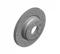 2x Disque de frein ventilé de l'intérieur 150.2904.52 ZIMMERMANN pour BMW 3