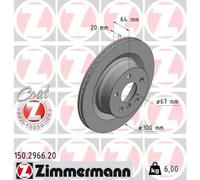 ZIMMERMANN 150.2966.20 Disque de frein