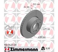 ZIMMERMANN 150.3427.20 Disque de frein