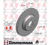 Disque de frein ZIMMERMANN 150.3441.20