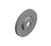 ZIMMERMANN Disque de frein 150.3447.52 ventilé interne pour BMW X5 X6 Ø332 mm