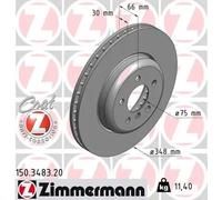ZIMMERMANN 150.3483.20 Disque de frein pour BMW