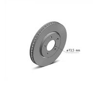 2x Disque de frein ventilé de l'intérieur 155.3903.20 ZIMMERMANN pour CHRYSLER