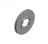 ZIMMERMANN Disque de frein 200.2516.20 ventilé intérieur 2x pour NISSAN