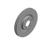2x Disque de frein ventilé de l'intérieur 200.2522.20 ZIMMERMANN pour NISSAN