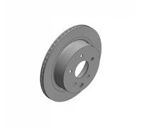 2x Disque de frein ventilé de l'intérieur 200.2523.20 ZIMMERMANN pour NISSAN