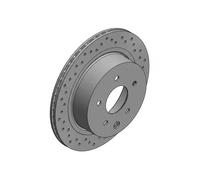 2x Disque de frein ventilé de l'intérieur 200.2523.52 ZIMMERMANN pour NISSAN