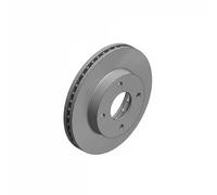 2x Disque de frein ventilé de l'intérieur 200.2524.20 ZIMMERMANN pour NISSAN