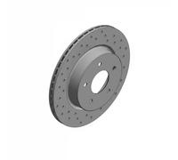 2x Disque de frein ventilé de l'intérieur 200.2536.52 ZIMMERMANN pour NISSAN
