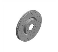 2x Disque de frein ventilé de l'intérieur 230.2385.52 ZIMMERMANN pour FIAT