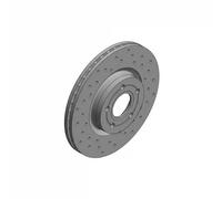 2x Disque de frein ventilé de l'intérieur 250.1353.52 ZIMMERMANN pour FORD VOLVO