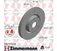 ZIMMERMANN 250.1373.20 Disque de frein