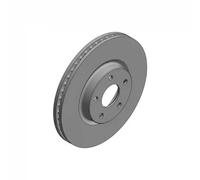 2x Disque de frein ventilé de l'intérieur 250.1375.20 ZIMMERMANN pour FORD