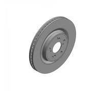 2x Disque de frein ventilé de l'intérieur 280.3197.20 ZIMMERMANN pour HONDA