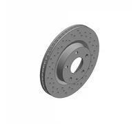 2x Disque de frein ventilé de l'intérieur 370.3054.52 ZIMMERMANN pour MAZDA 3