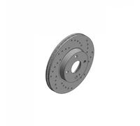 ZIMMERMANN Disque de frein 370.3069.52 ventilé de l'intérieur pour MAZDA 2x