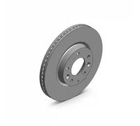 2x Disque de frein ventilé de l'intérieur 370.3083.20 ZIMMERMANN pour MAZDA