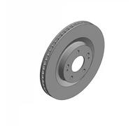 2x Disque de frein ventilé de l'intérieur 380.2118.20 ZIMMERMANN pour MITSUBISHI