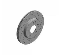 2x Disque de frein ventilé de l'intérieur 400.1405.52 ZIMMERMANN