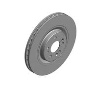 2x Disque de frein ventilé de l'intérieur 400.3612.20 ZIMMERMANN
