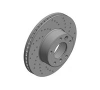 2x Disque de frein ventilé de l'intérieur 400.3614.52 ZIMMERMANN pour PUCH