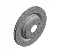 2x Disque de frein ventilé de l'intérieur 400.3689.20 ZIMMERMANN