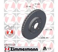 Disque de frein ZIMMERMANN 400.5551.20
