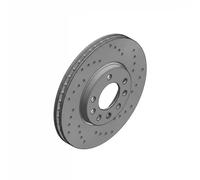 2x Disque de frein ventilé de l'intérieur 430.1498.52 ZIMMERMANN pour SAAB FIAT