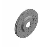 2x Disque de frein ventilé de l'intérieur 430.2607.52 ZIMMERMANN pour OPEL