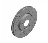 2x Disque de frein ventilé de l'intérieur 430.2646.52 ZIMMERMANN pour OPEL