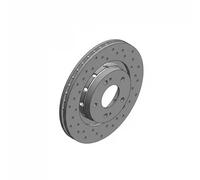2x Disque de frein ventilé de l'intérieur 440.3122.52 ZIMMERMANN pour MITSUBISHI