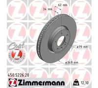 ZIMMERMANN 450.5226.20 Disque de frein pour LAND ROVER