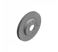 2x Disque de frein ventilé de l'intérieur 590.2580.20 ZIMMERMANN pour TOYOTA