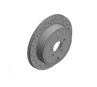 ZIMMERMANN Disque de frein 590.2826.52 ventilé – 1x – Convient pour Subaru, Toyota