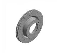 2x Disque de frein ventilé de l'intérieur 590.2833.52 ZIMMERMANN pour TOYOTA