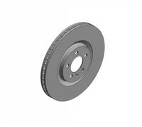 2x Disque de frein ventilé de l'intérieur 600.3215.20 ZIMMERMANN pour AUDI VW