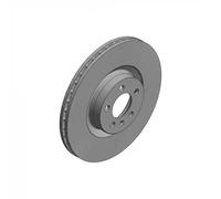 2x Disque de frein ventilé de l'intérieur 600.3261.20 ZIMMERMANN pour VW POLO VI