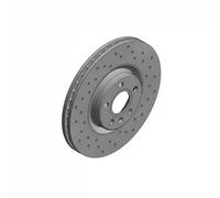 2x Disque de frein ventilé de l'intérieur 610.3725.52 ZIMMERMANN pour VOLVO XC40