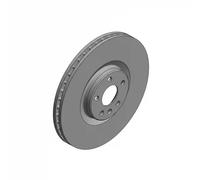 2x Disque de frein ventilé de l'intérieur 610.3726.20 ZIMMERMANN pour VOLVO
