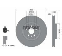 Disque de frein TEXTAR 92168203