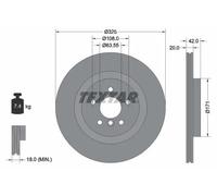 TEXTAR 92318105 Disque de frein